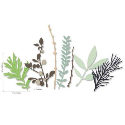 Sizzix Thinlits Die Set - Hidden Leaves